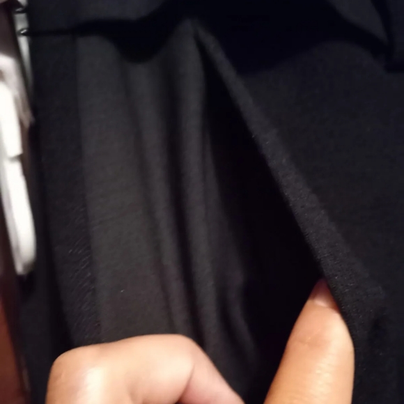 Annette Gortz Pencilcut - Belt.Virgin Wool black shirt size38 M.Made in Germany - Picture 3 of 12